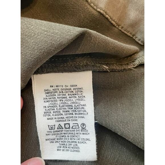 Pilcro & The Letterpress  Size 8 Army Green Skirt - Picture 5 of 5